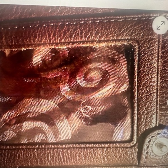 Brighton NEW Snake Print Leather Wallet with Strap - COMES WITH DUSTBAG!! - Picture 7 of 15